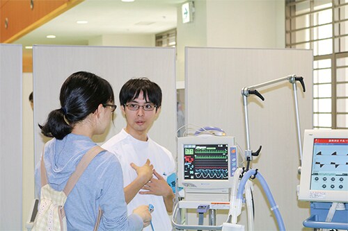 各学科パネル紹介・在学生交流