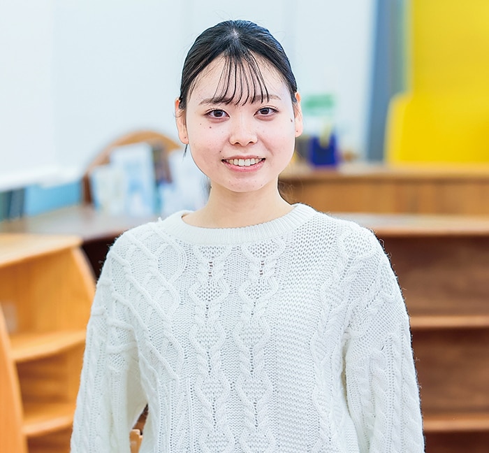 <small>3年</small> 山代 愛葉<small>さん</small>