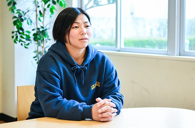下級生に柔道を指導する中で知った“人に教えること”の楽しさ。