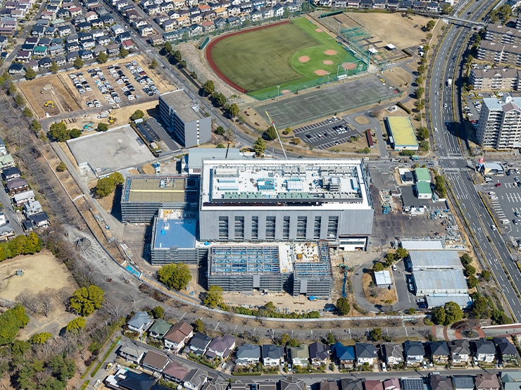 ちはら台キャンパス新校舎の新築工事 進捗状況について（Vol.10）