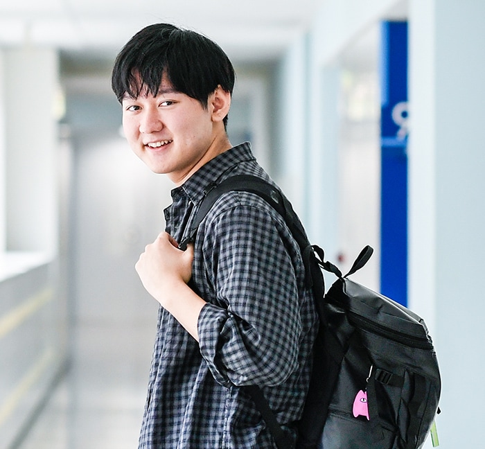 <small>2年</small> 川尻 英智<small>さん</small>