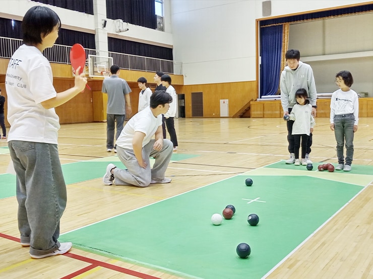 千葉キャンパス・パラスポーツサポート部の学生がスポーツ体験フェア2025（パラスポーツ）を企画・運営しました。