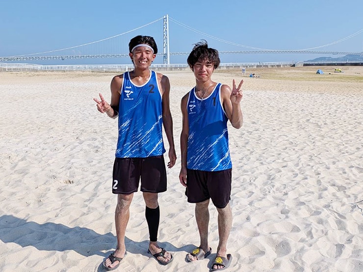 ビーチバレーNEXT2026 JVA第8回全日本ビーチバレーボールU23選抜優勝大会で本学学生が9位入賞しました。