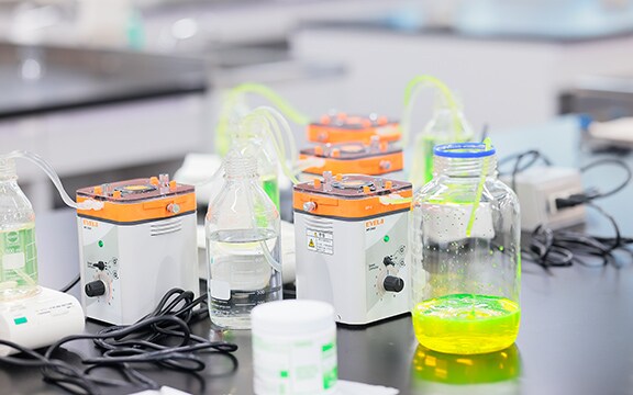 実習室・特設コーナー見学