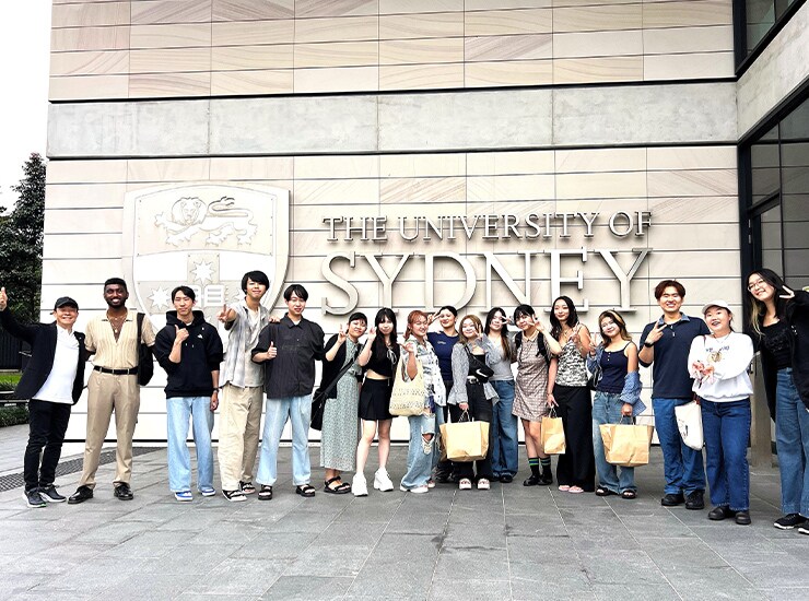 シドニー大学学生との交流