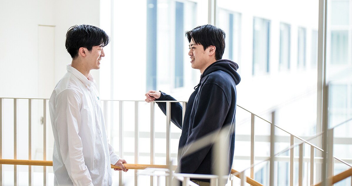 Students in modern learning environment