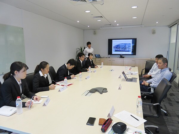 日系企業へのプレゼンテーション