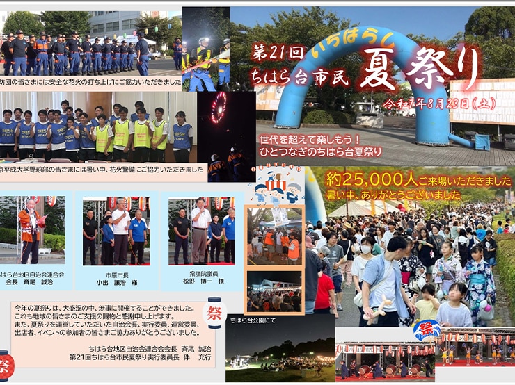 本学学生消防団・硬式野球部がちはら台夏祭りにボランティアとして参加しました。