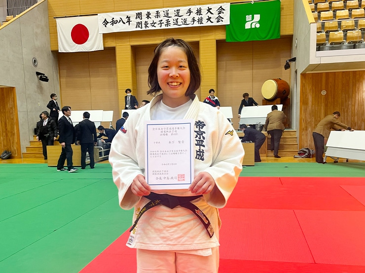 本学女子柔道部員が第41回皇后杯全日本女子柔道選手権大会に出場します。