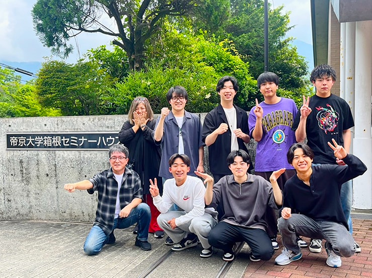健康医療スポーツ学部 リハビリテーション学科 作業療法コースの学生が帝京大学箱根セミナーハウスで合宿研修を実施しました。