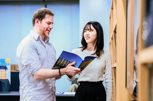 実際に使える英語を身につけられると感じて入学を決意。