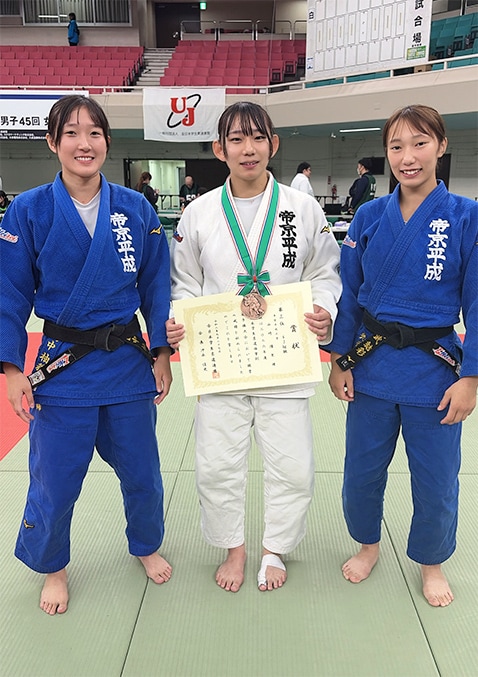 本学柔道部員が2026年度全日本学生柔道体重別選手権大会で入賞しました。