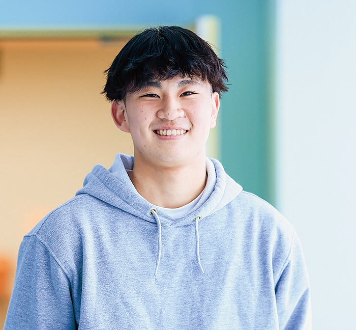 <small>1年</small> 清田 颯<small>さん</small>
