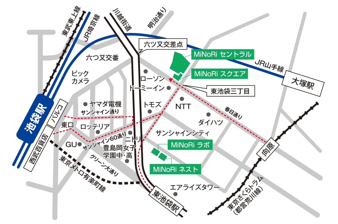 アクセスマップ