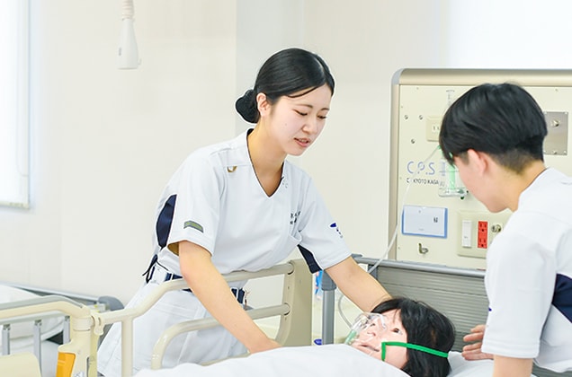 看護師と助産師、二つの資格を取得できることに魅力を感じました。