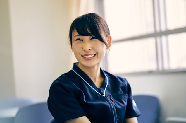 脳外科病棟で看護師として、患者さんに向き合っています。