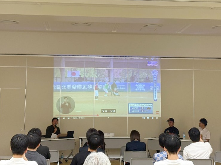 8月9日（土）中野区立総合体育館にて「デフリンピック普及 啓発講座」を開催しました。