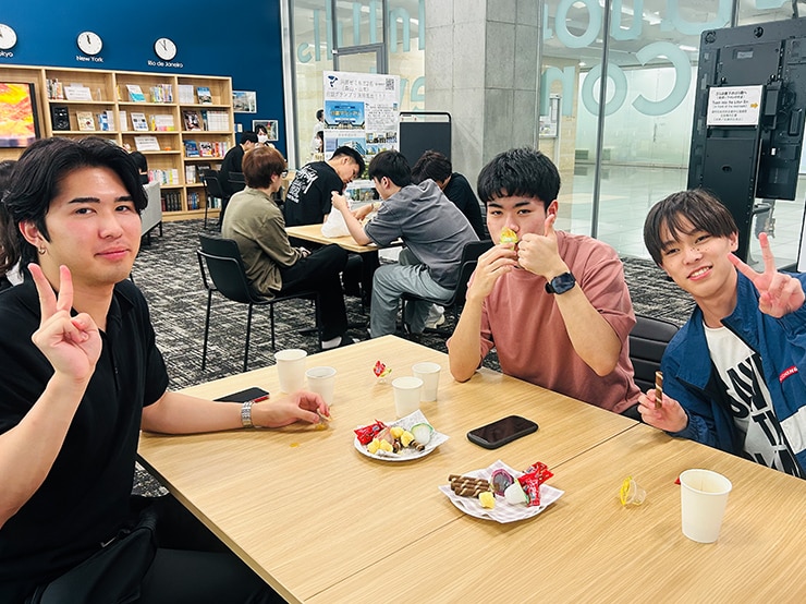 国際交流キャンパスメイトは「第1回ランチタイム交流会」を開催しました。