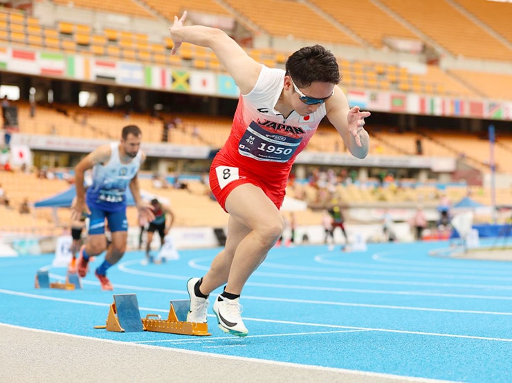 本学鍼灸学科教員が世界マスターズ陸上競技選手権2026大邱M40・400mに出場しました。
