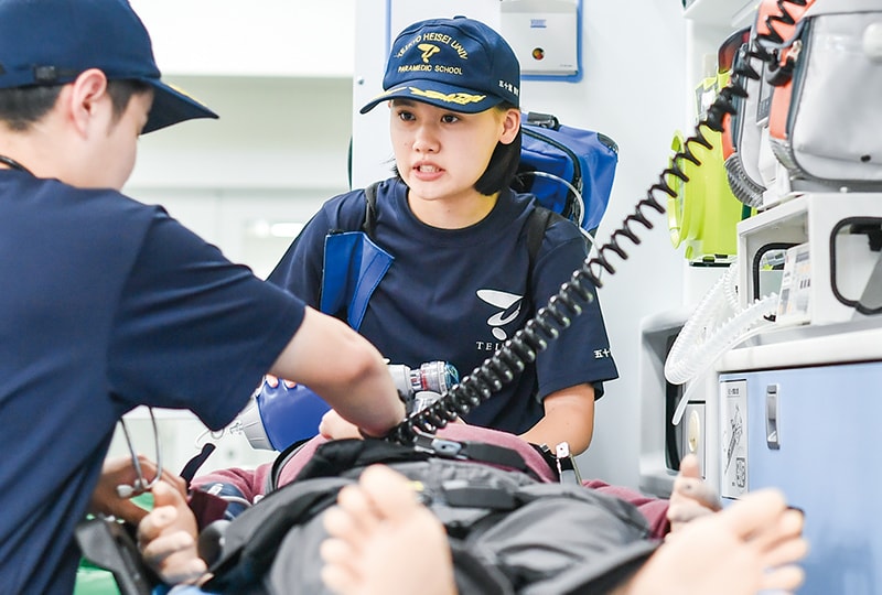 医療科学科 救急救命士コース
